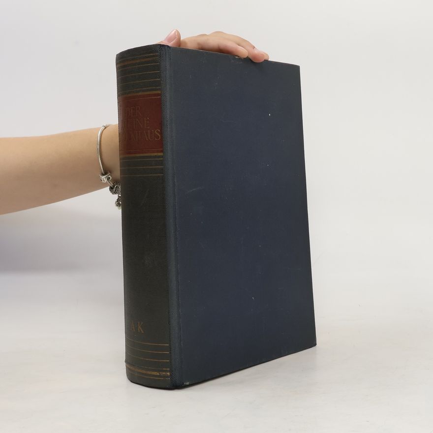 Various authors Der kleine Brockhaus 1. A bis K