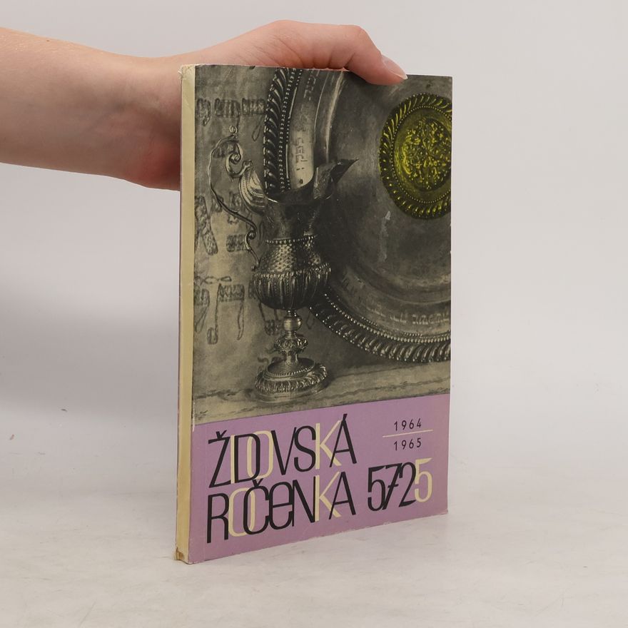 Collectif d'auteurs Židovská ročenka na rok 5725-1964/1965