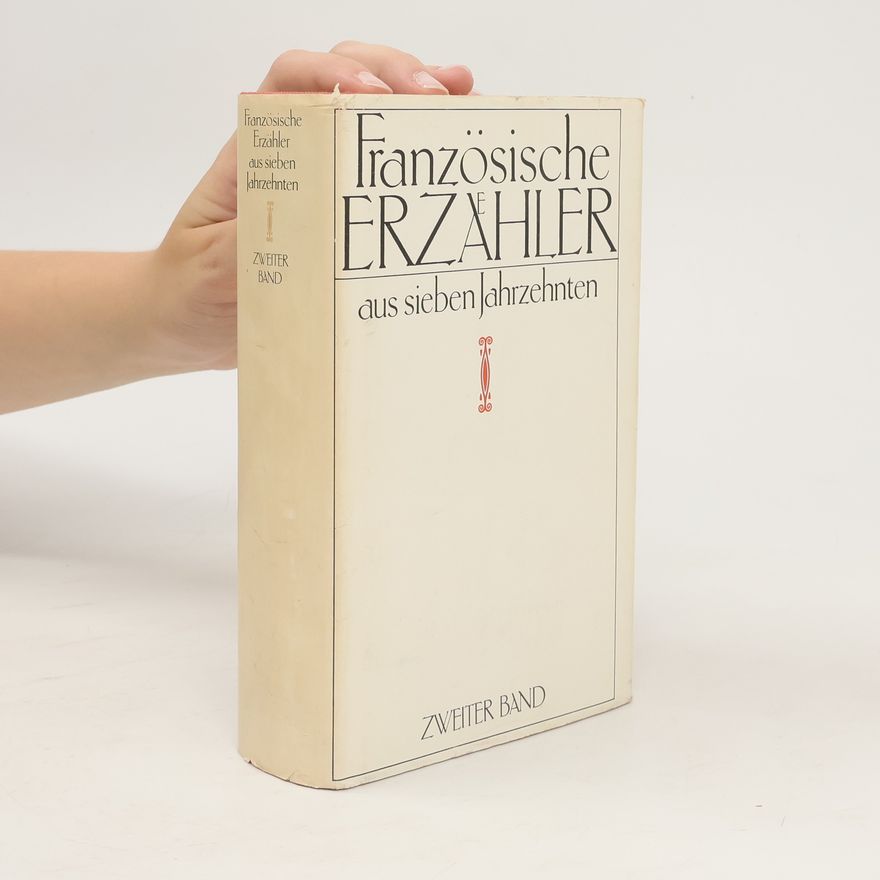 Frauke Rother Französische Erzähler aus sieben Jahrzehnten 2