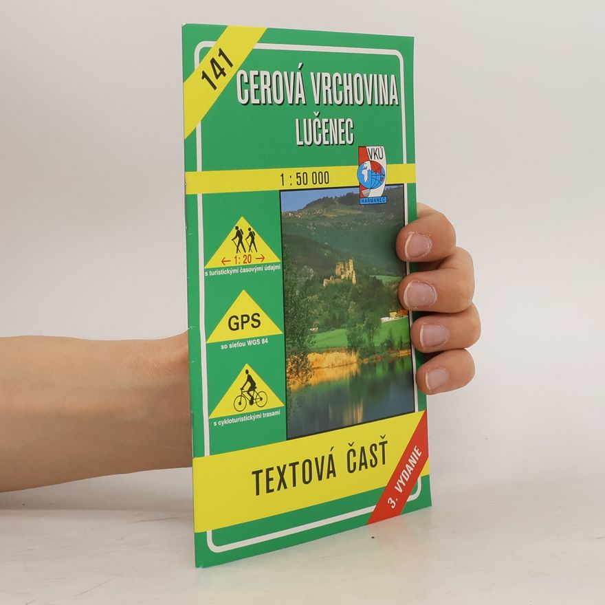 Autorenkollektiv Cerová vrchovina Lučenec. Turistická mapa