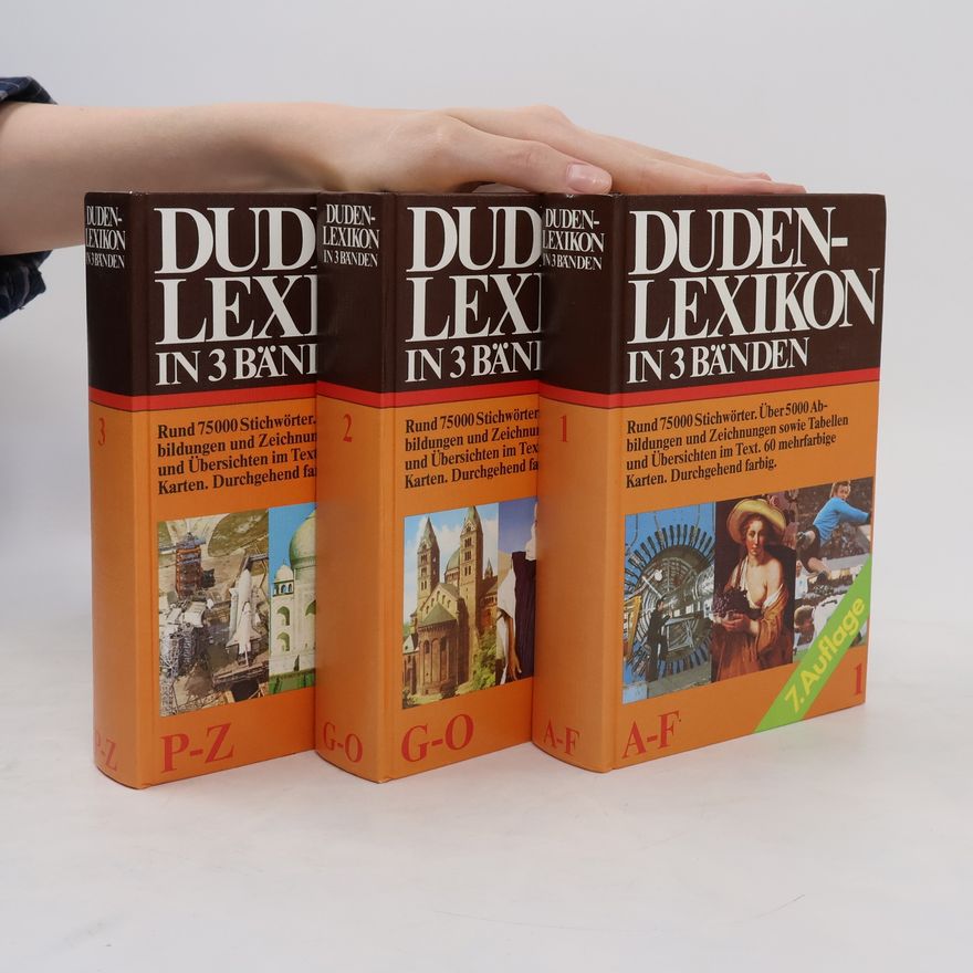 AA.VV. Duden-Lexikon in 3 Bänden