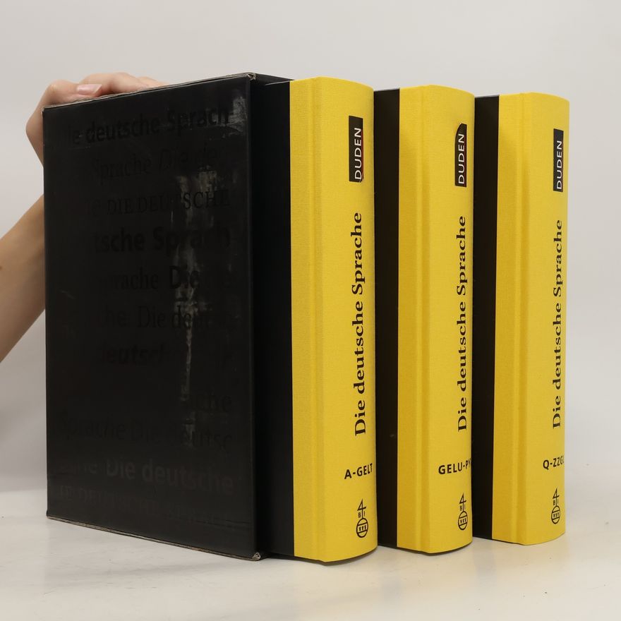 AA.VV. Die deutsche Sprache. Wörterbuch in drei Bänden