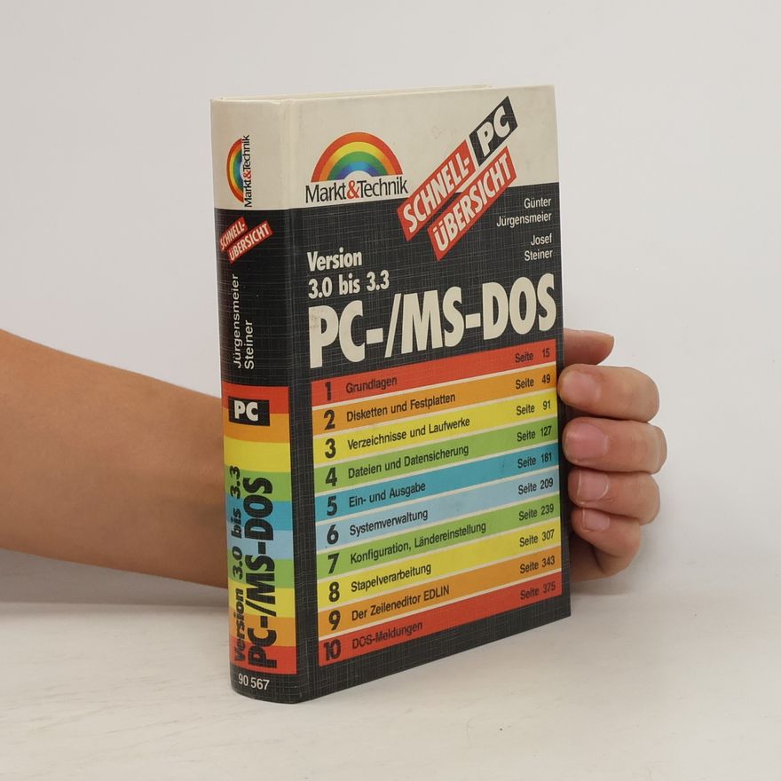 Günter Jürgensmeier Schnell-Übersicht PC-, MS-DOS