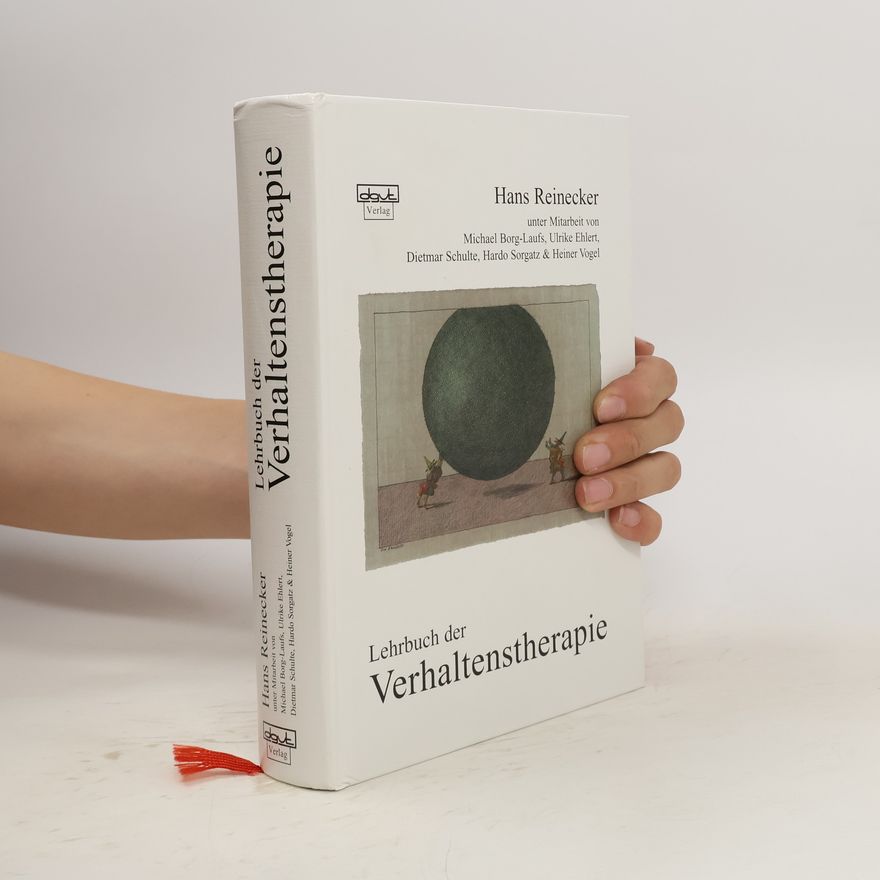 Hans Reinecker Lehrbuch der Verhaltenstherapie