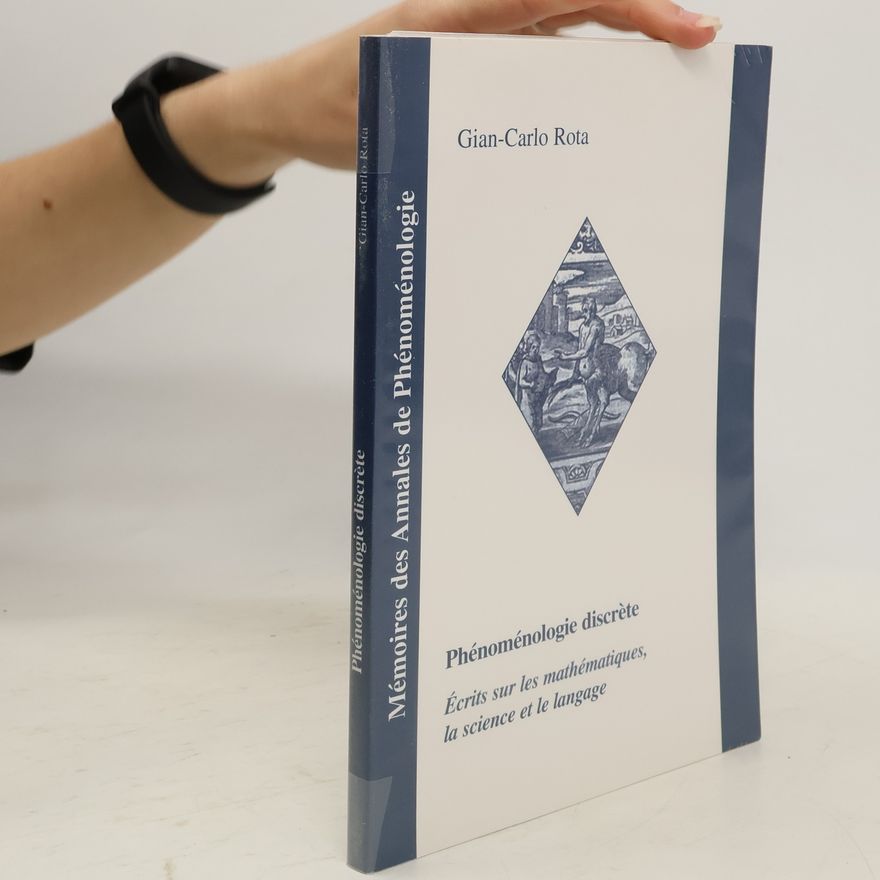 Gian-Carlo Rota Phénoménologie discrète