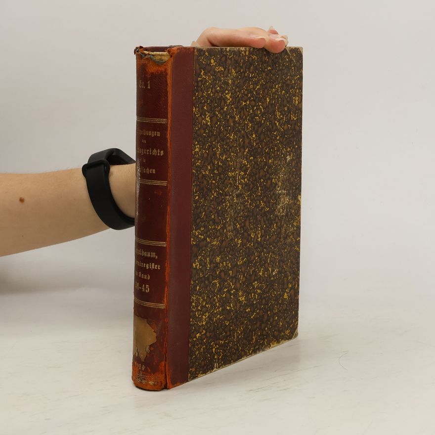 Autorenkollektiv Generalregister zum sechsunddreißigsten bis fünfundvierzigsten Bande der von den Mitgliedern des Reichsgerichts und der Reichsanwaltschaft herausgegebenen Entscheidungen des Reichsgerichts in Strafsache