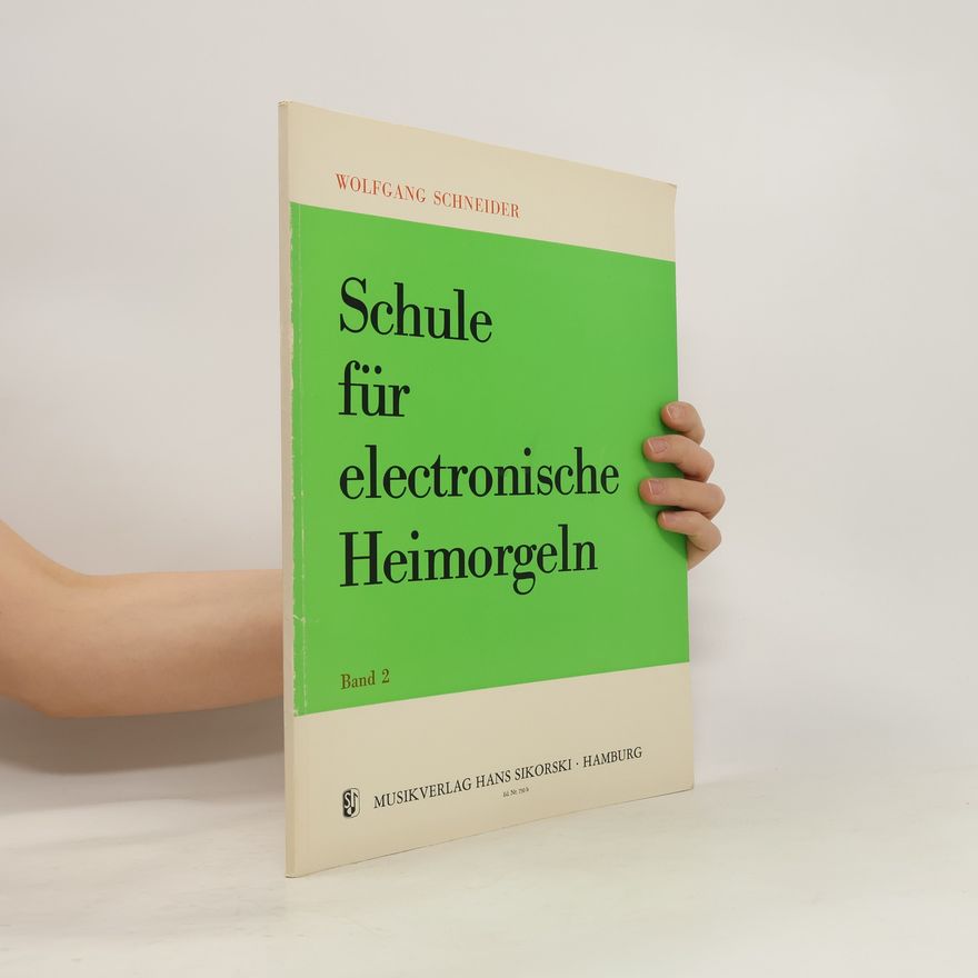Wolfgang Schneider Schule für electronische Heimorgeln 2