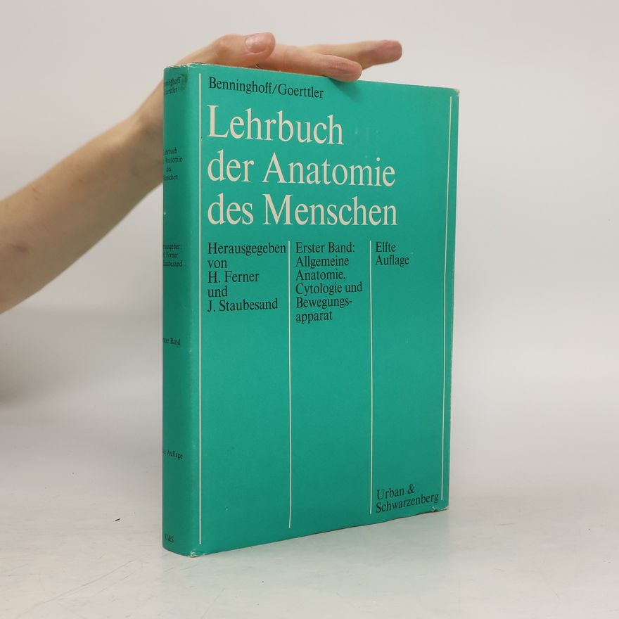 Jochen Staubesand Lehrbuch der Anatomie des Menschen