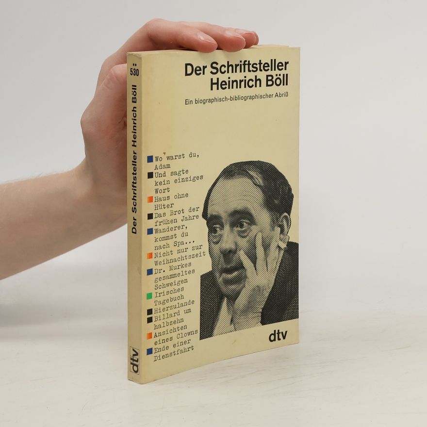 Werner Lengning Der Schriftsteller Heinrich Böll