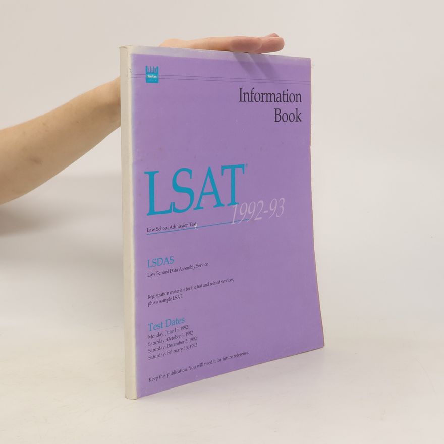 Autorenkollektiv Information Book LSAT 1992-1993