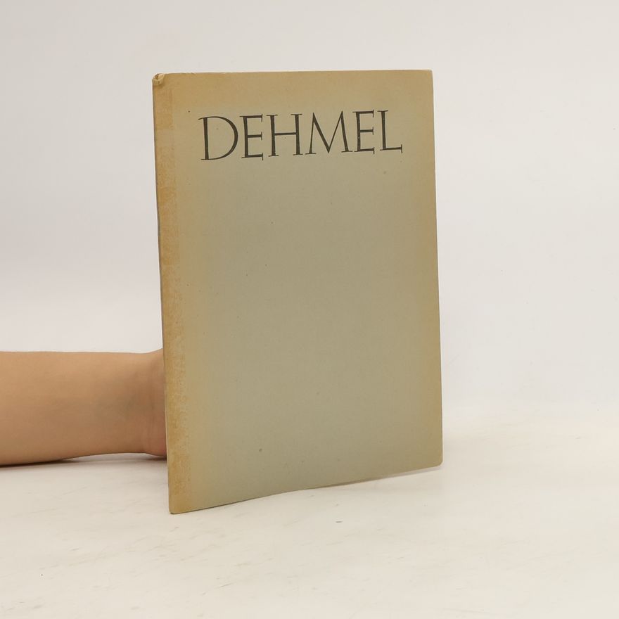 Richard Dehmel Dehmel