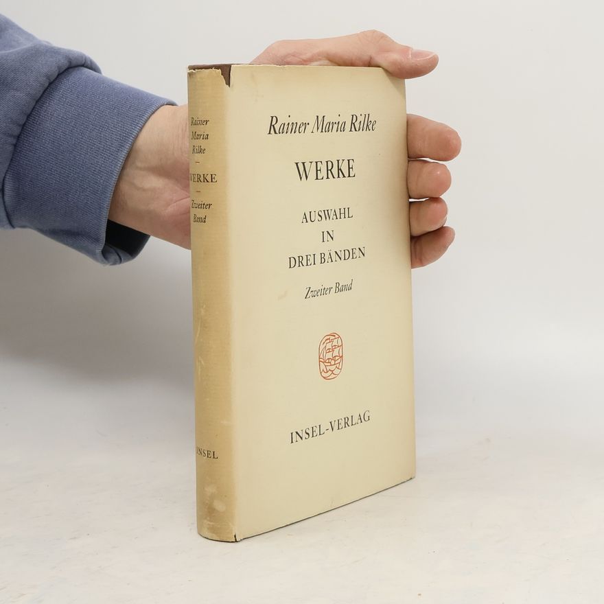Rainer Maria Rilke Werke auswahl in Drein Bänden. Band 2