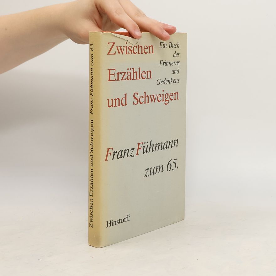 Horst Simon Zwischen Erzählen und Schweigen