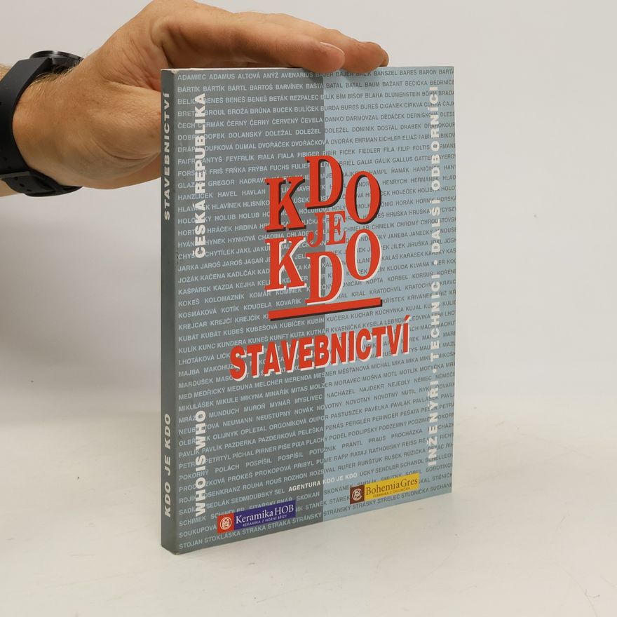 Michael Třeštík Kdo je kdo ve stavebnictví