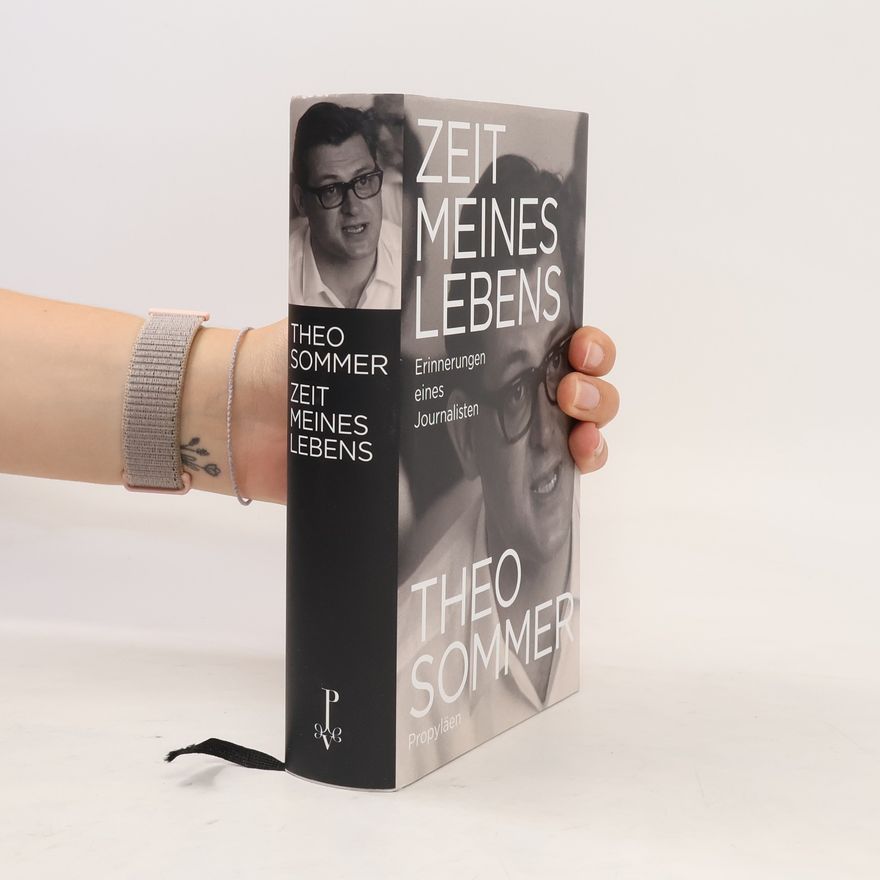 Theo Sommer Zeit meines Lebens
