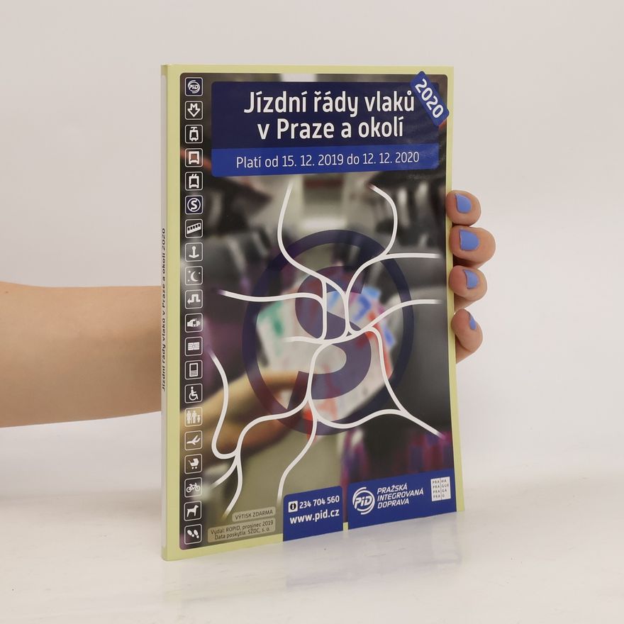 Various authors Jízdní řády vlaků v Praze a okolí 2020