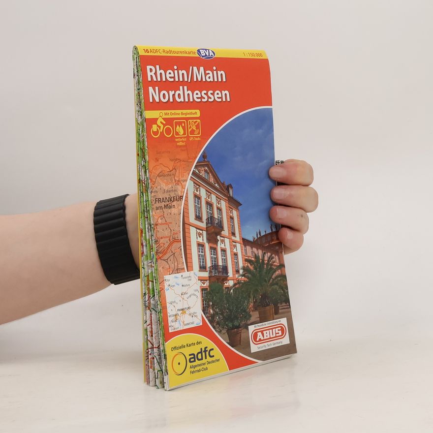 Autorenkollektiv ADFC-Radtourenkarte Rhein/Main, Nordhessen