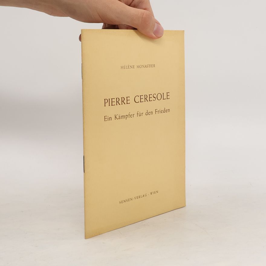 Hélène Monastier Pierre Ceresole