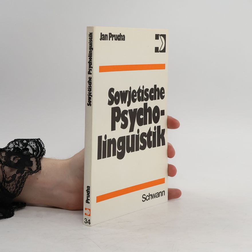 Jan Průcha Sowjetische Psycholinguistik