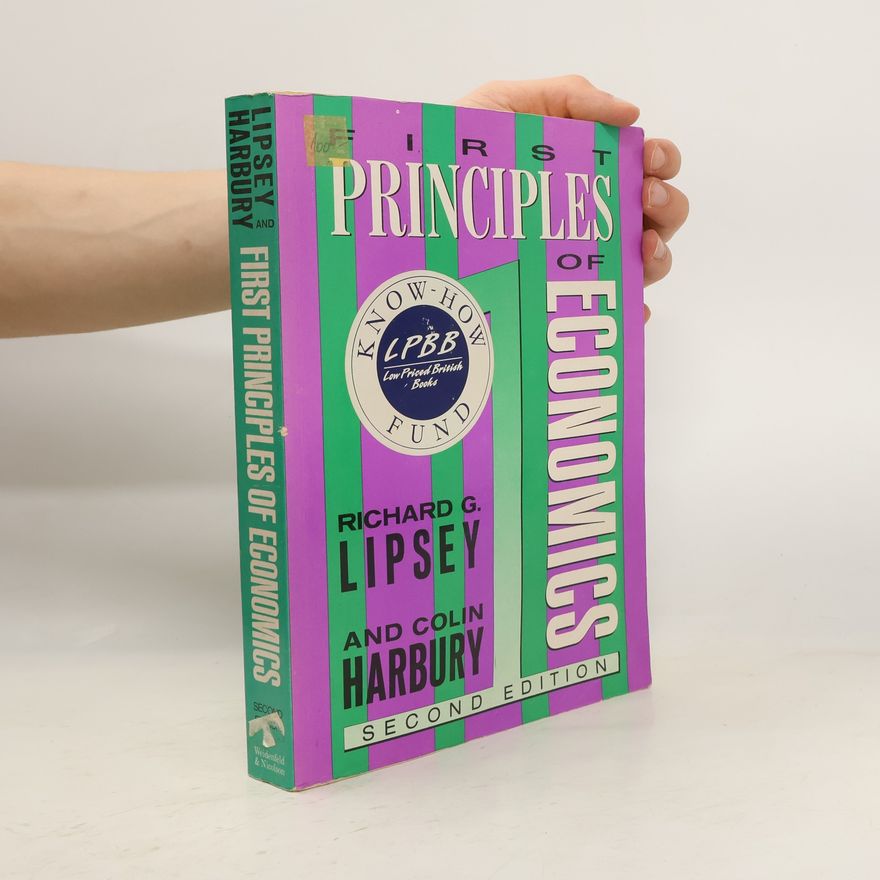 C. D. Harbury First Principles of Economics