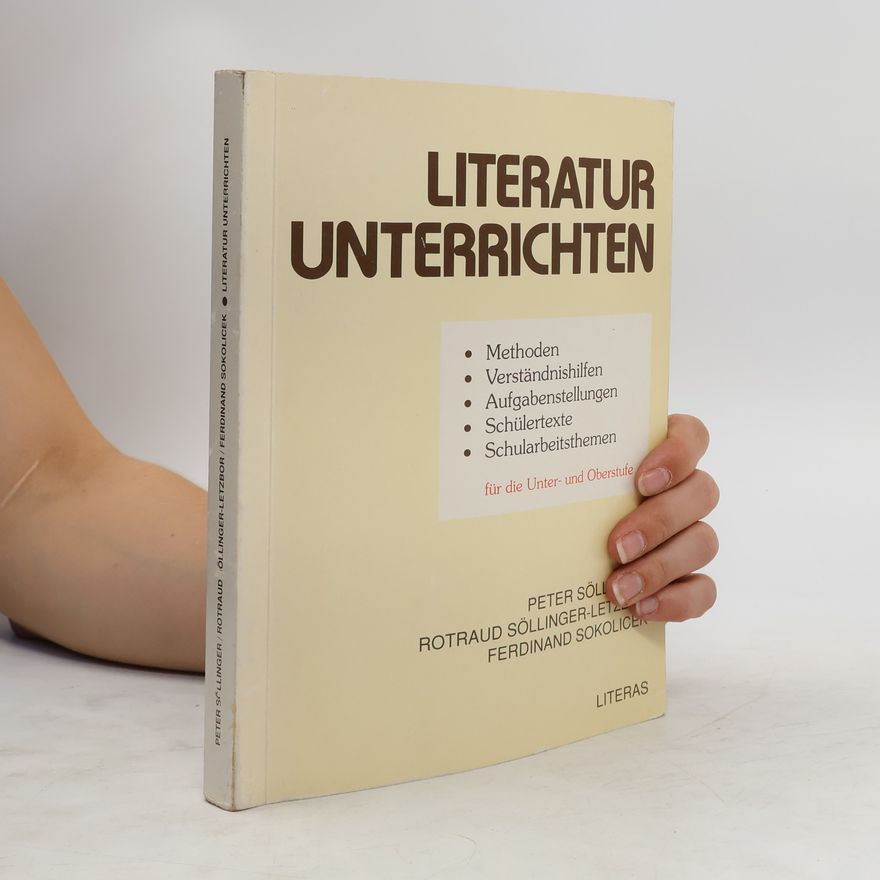 Ferdinand Sokolicek Literatur unterrichten
