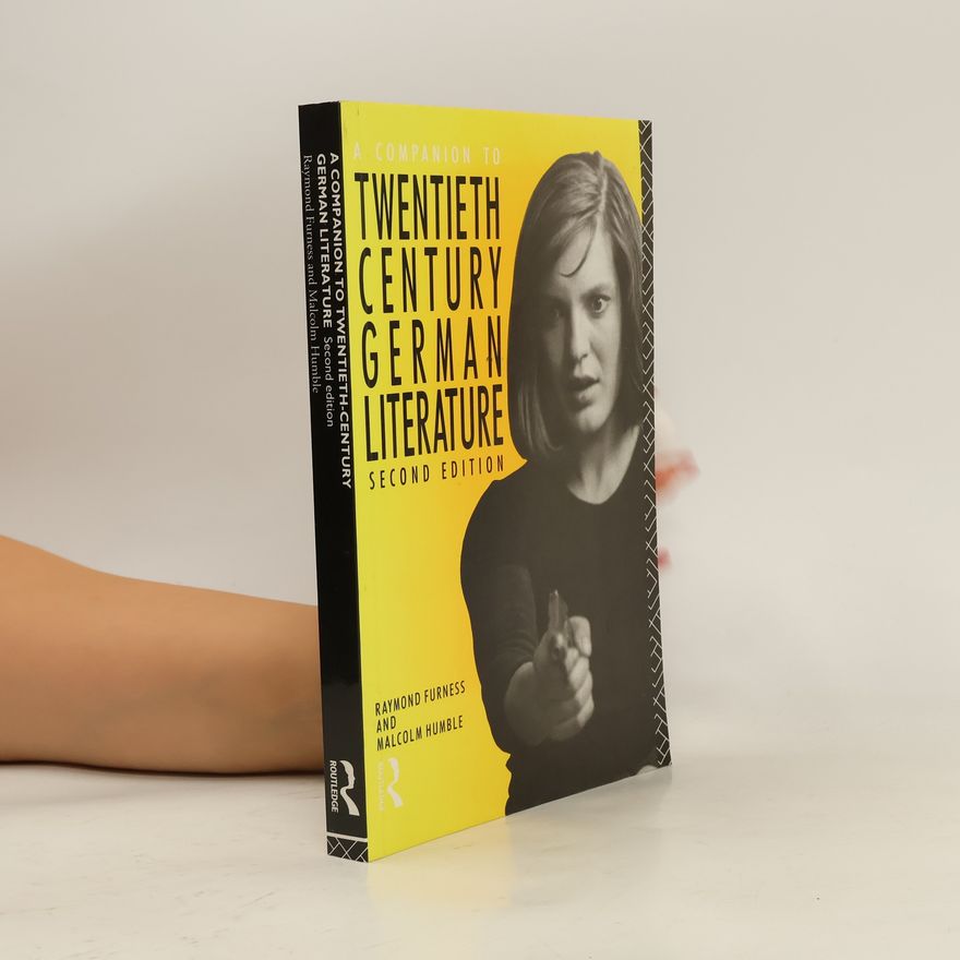 Malcolm Humble A Companion to Twentieth-century German Literature
