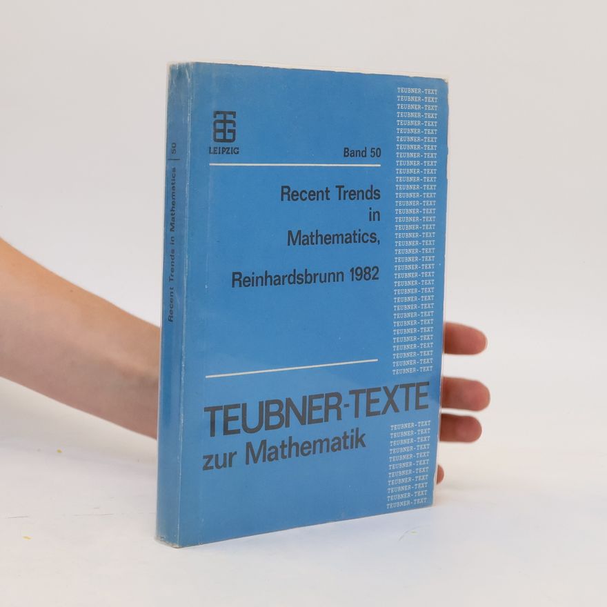 Kolektiv autorů Teubner-Texte zur Mathematik 50