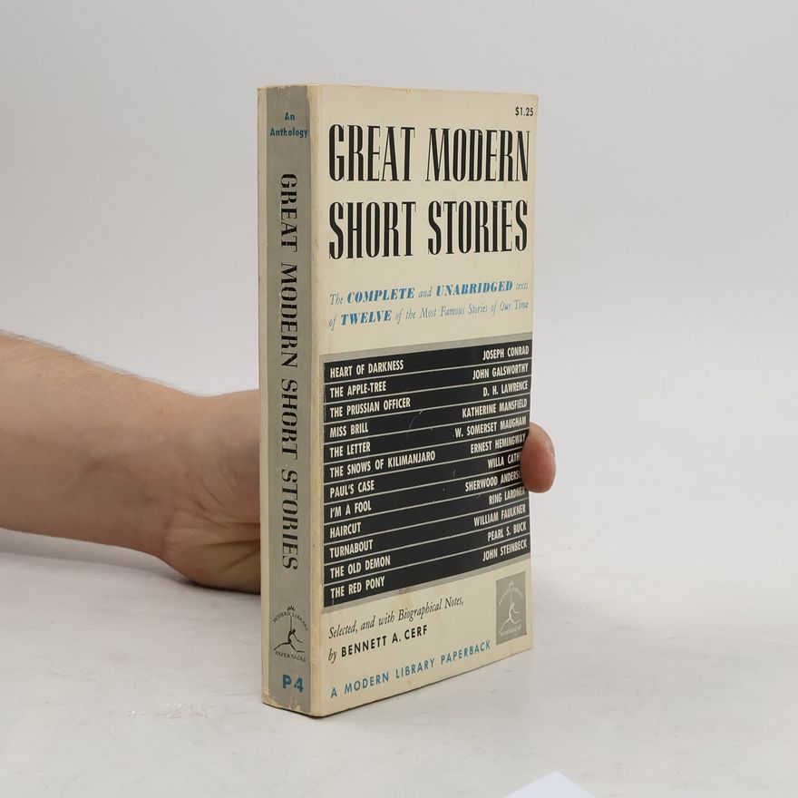 Bennett A. Cerf Great Modern Short Stories