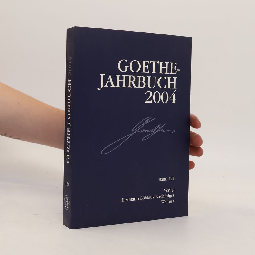 Werner Frick Goethe Jahrbuch 2004