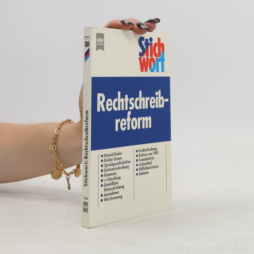 Gertrud Bauer Stichwort Rechtschreibreform
