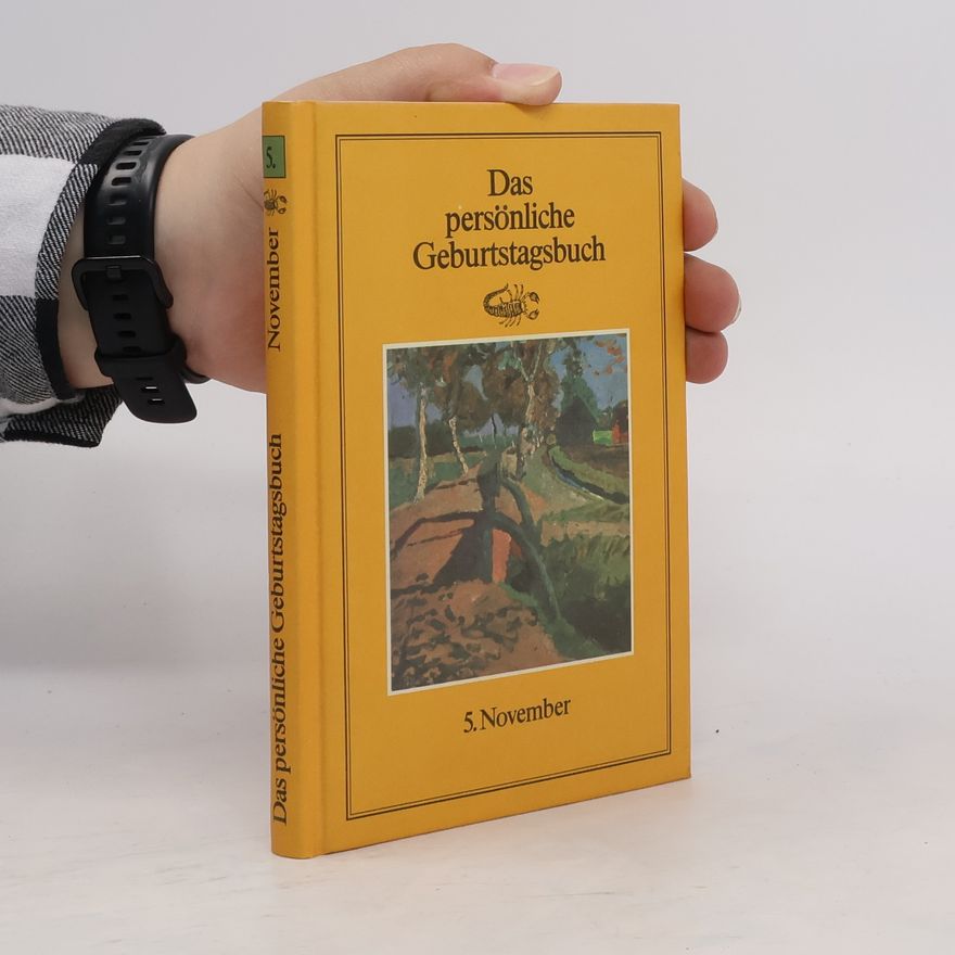 AA.VV. Das persönliche Geburtstagsbuch 5. November