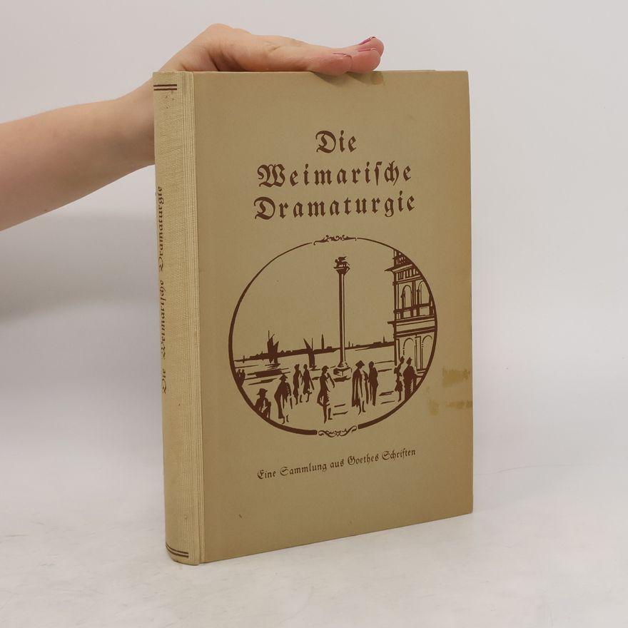 Eduard Scharrer-Santen Die Weimarische Dramaturgie