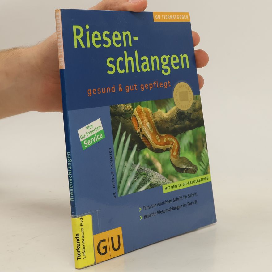 Wolf-Dieter Schmidt Riesenschlangen