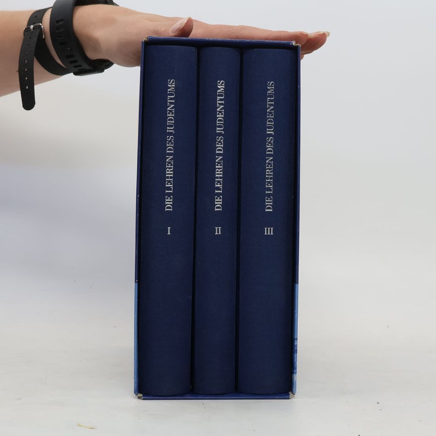 Autorenkollektiv Die Lehren des Judentums nach den Quellen I.-III.