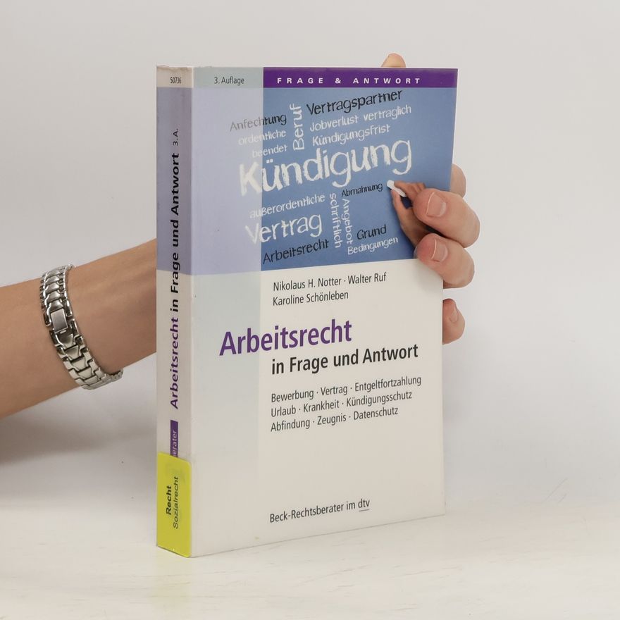 Karoline Schönleben Arbeitsrecht in Frage und Antwort