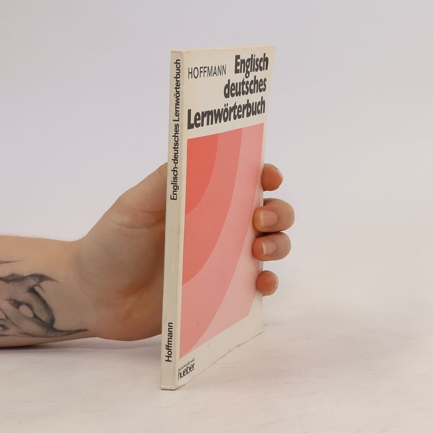 Marion Hoffmann-Weiß Englisch-deutsches Lernwörterbuch