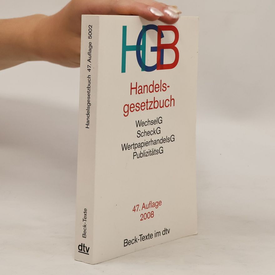 Autorenkollektiv Handelsgesetzbuch