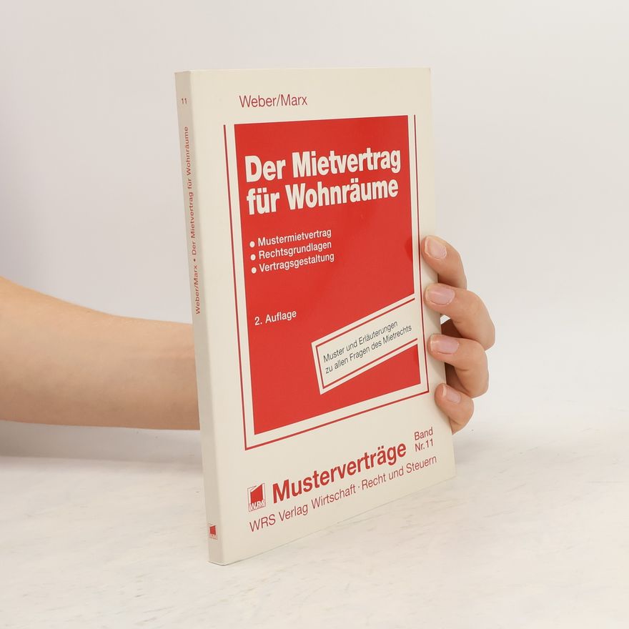 Johann Christian Weber Der Mietvertrag für Wohnräume