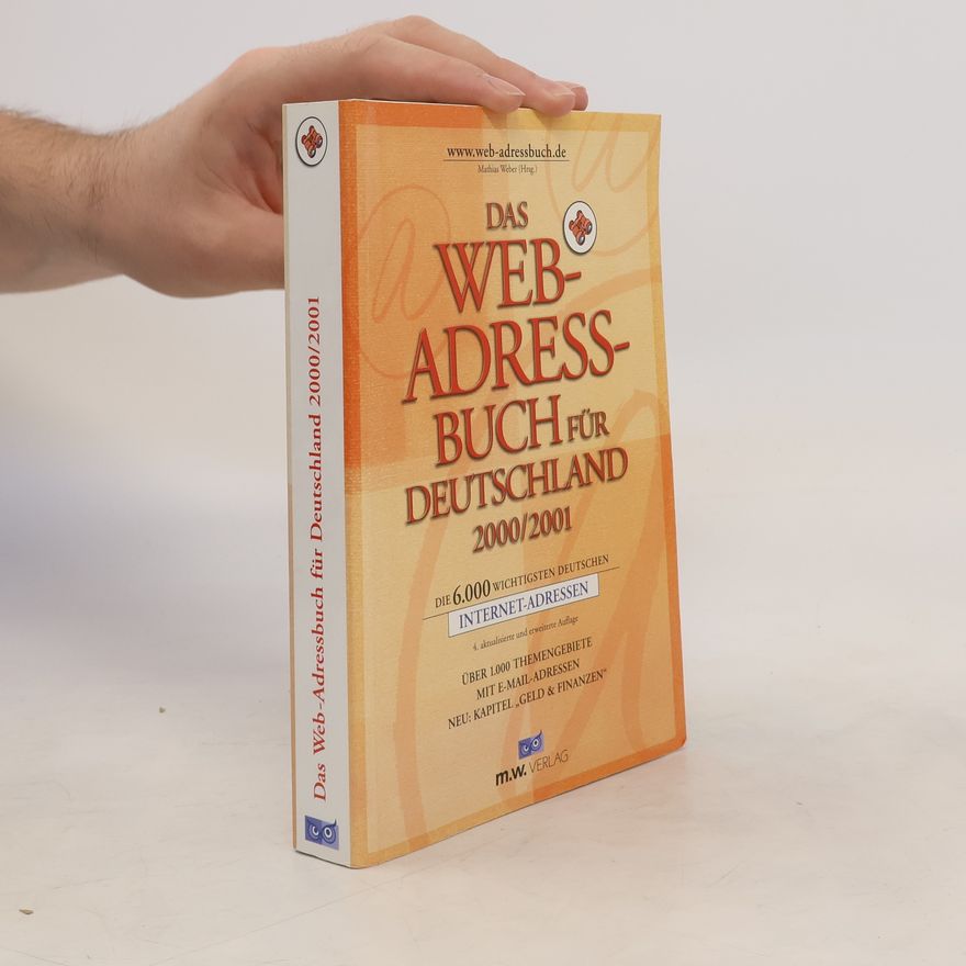 Matthias Weber Das Web-Adressbuch für Deutschland 2000/2001