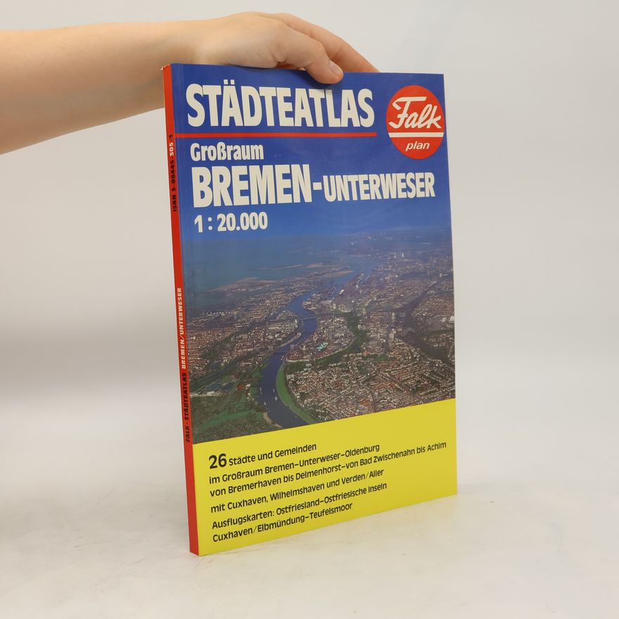 Kolektiv autorů Falkplan Städteatlas Großraum Bremen / Unterweser