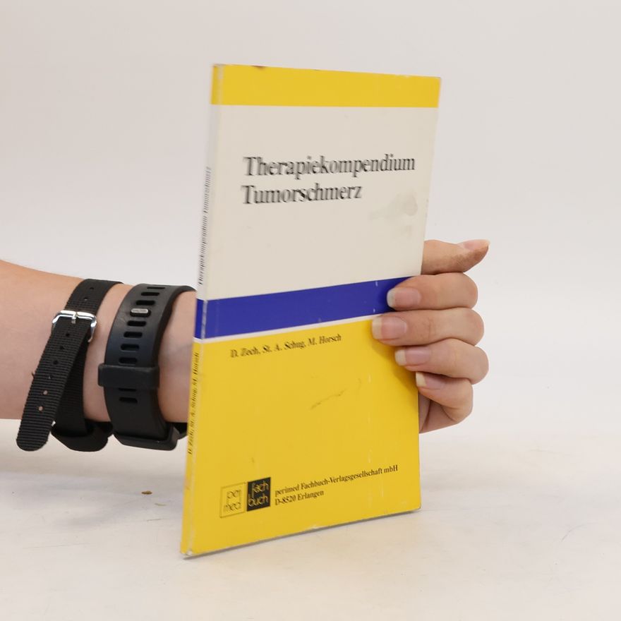 Detlev Zech Therapiekompendium Tumorschmerz