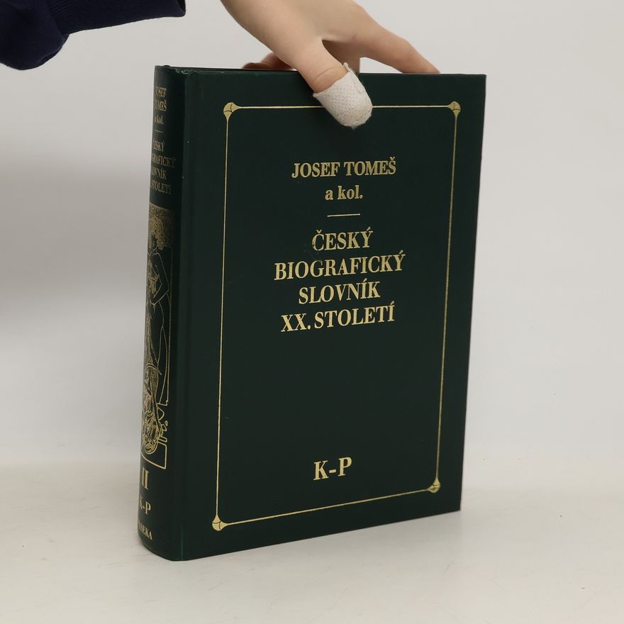 Josef Tomeš Český biografický slovník XX. století II. K-P