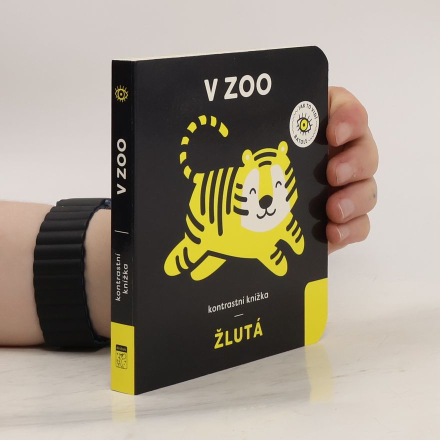 Anna Paszkiewicz V zoo. Kontrastní knížka, žlutá