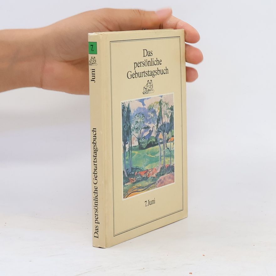 Various authors Das persönliche Geburtstagsbuch