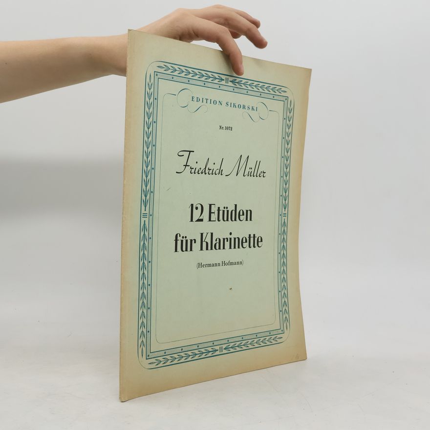Friedrich Müller 12 Etüden für Klarinette