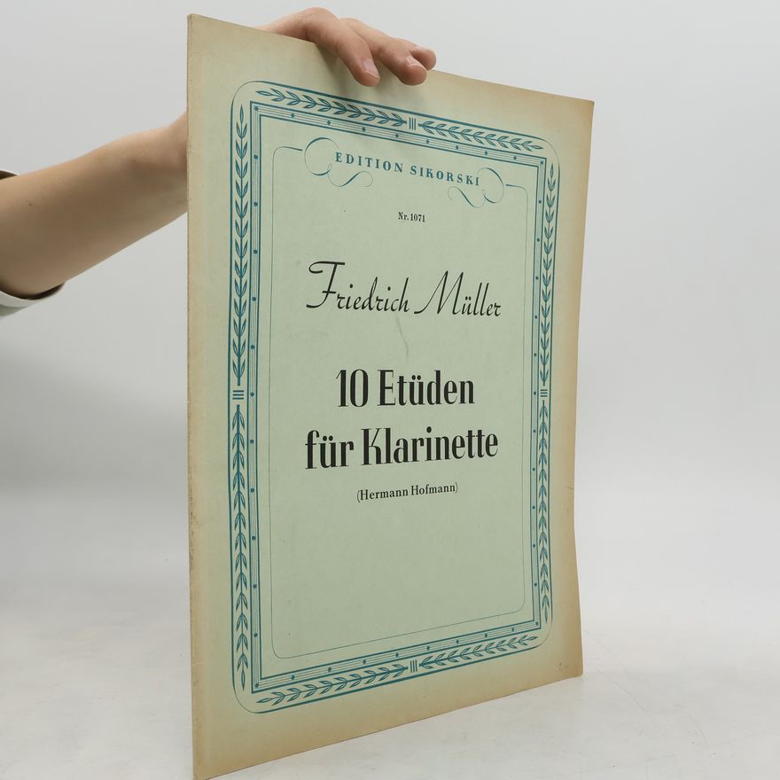 Friedrich Müller 10 Etüden für Klarinette