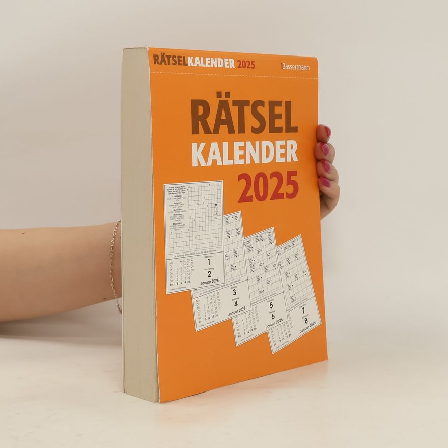 Eberhard Krüger Rätselkalender 2025. Der beliebte Abreißkalender für alle Rätselfreunde