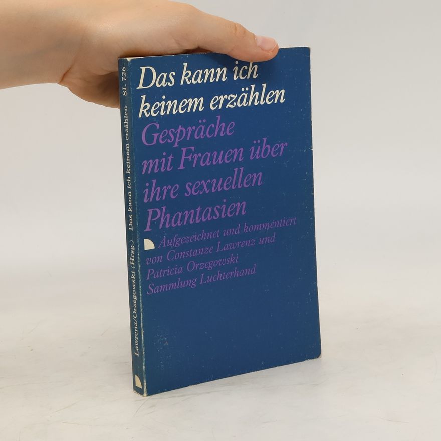 Constanze Lawrenz Das kann ich keinem erzählen