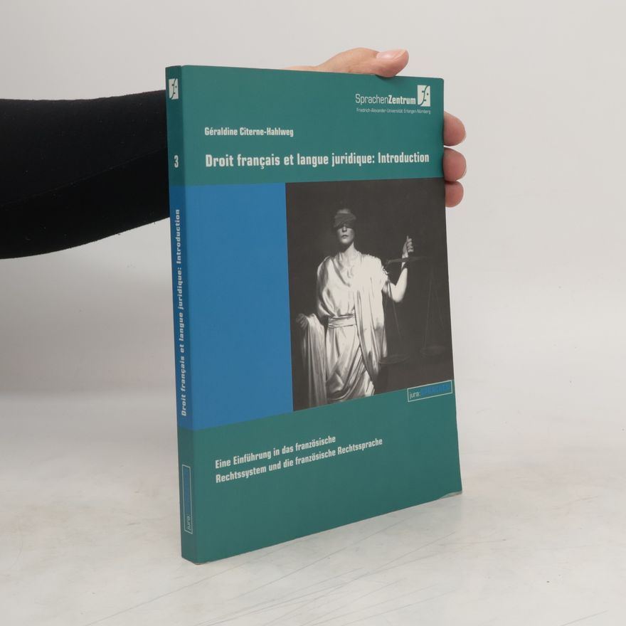 Géraldine Citerne-Hahlweg Droit français et langue juridique 3