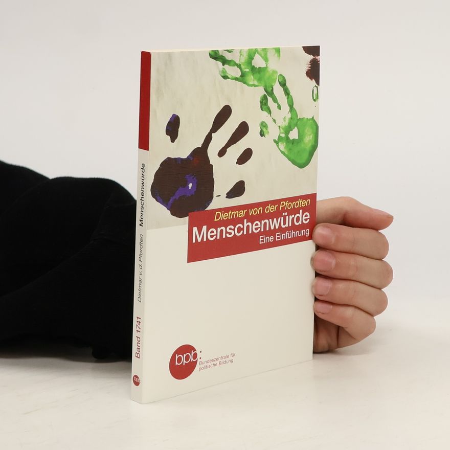 Dietmar von der Pfordten Menschenwürde